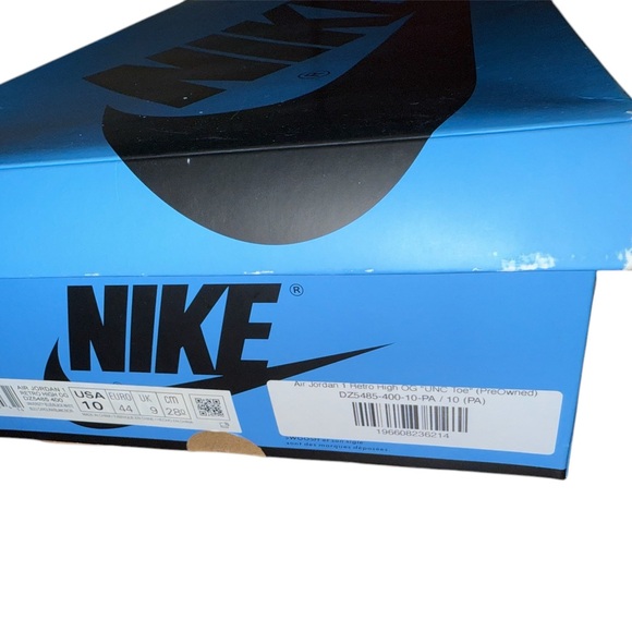 Jordan 1 Unc Toe - Picture 10 of 14